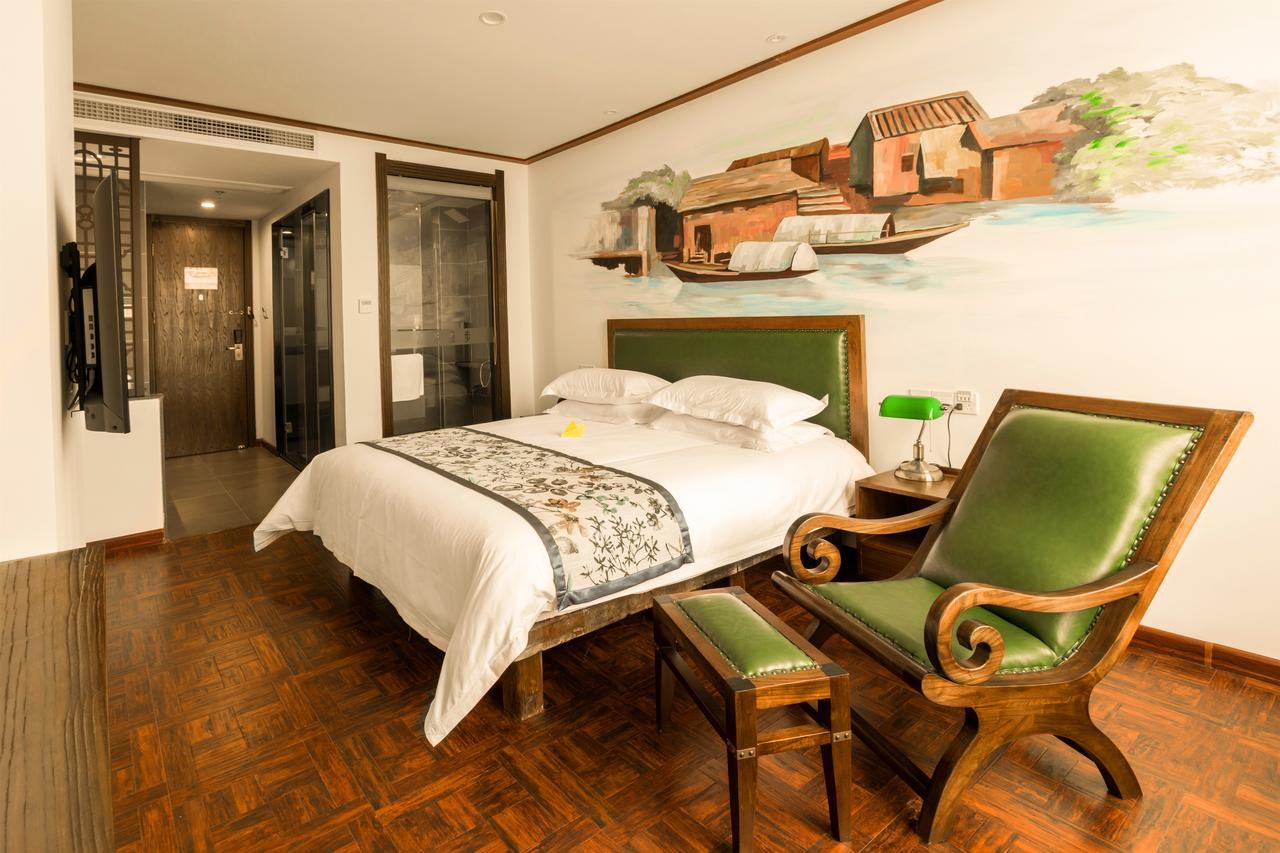 Nostalgia Hotel Near Tianjin Polar Ocean Word- Tianjin Fonte Joy World, 10 Minutes Drive Away From Tianjin Tanggu High-Speed Railway Station, Free Ice-Cream, Mineral Water, Snacks And Laundry Service, English Communication Well Exteriör bild